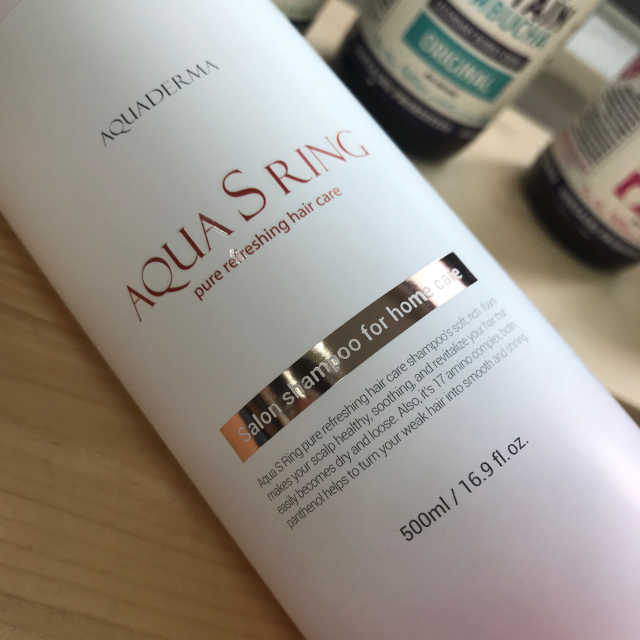 아쿠아S링 퓨어리프레싱 헤어케어 500ml 리뷰 사진