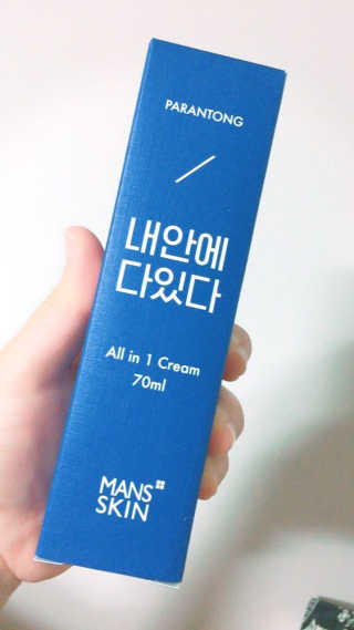 맨즈스킨 파란통 내안에다있다 — 4.67점을 준 리뷰어가 2017년 10월 올린 사용 사진