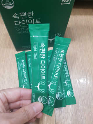 네츄럴굿띵스 속편한 다이어트 30포 — 4점을 준 리뷰어가 2019년 10월 올린 사용 사진