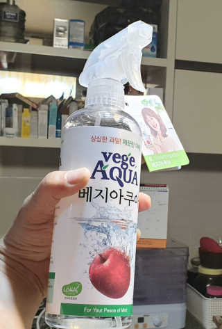 베지아쿠아 475ml + 리필 1000ml 1Set — 5점을 준 리뷰어가 2019년 8월 올린 사용 사진
