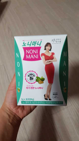 정찬우 꽐라만시 [띵보몰]건강환 습관 노니마니 스틱 1Box — 4.5점을 준 리뷰어가 2019년 5월 올린 사용 사진