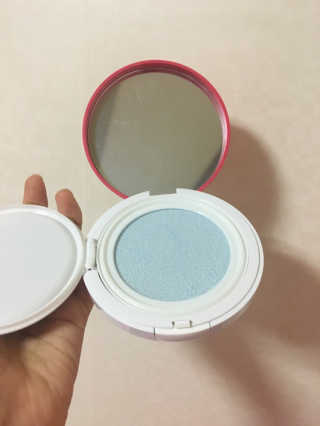 아미니 아쿠아 프로텍터 선쿠션 — 4점을 준 리뷰어가 2019년 5월 올린 사용 사진