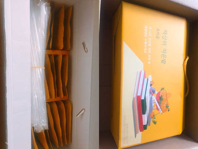 책상위 작은밭 호박즙 리뷰 사진