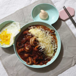 맵꾸미 쭈꾸미볶음 450g — 5점을 준 리뷰어가 2019년 8월 올린 사용 사진