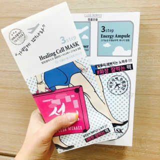 플레르모나코 3STEP 힐링 셀 마스크팩 — 5점을 준 리뷰어가 2016년 11월 올린 사용 사진