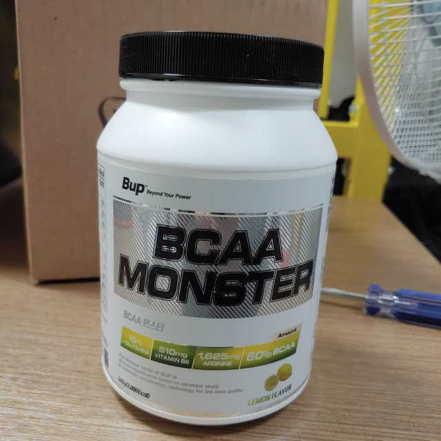 BCAA 몬스터 리뷰 사진