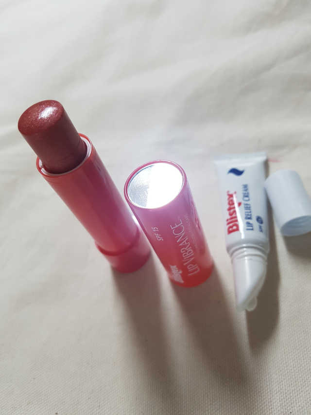 블리스텍스 립 릴리프 크림 립밤, 립 바이브런스 립밤 리뷰 사진