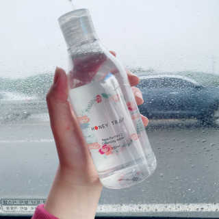 Honey Trap 허니트랩 로즈 퓨리파잉 클렌징 워터+고양이 머리띠 — 4.83점을 준 리뷰어가 2018년 5월 올린 사용 사진
