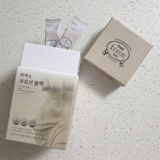 [하우투잇] 뤼에르 쿠르브 블랙 10ml x 30포 총 300ml — 4점을 준 리뷰어가 2020년 3월 올린 사용 사진
