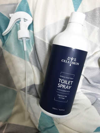 셀로몬 토일렛 스프레이 500ml — 3점을 준 리뷰어가 2018년 5월 올린 사용 사진