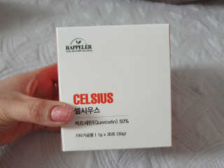 라플레 염증을 청소하는 퀘르세틴, 셀시우스 — 4점을 준 리뷰어가 2019년 2월 올린 사용 사진