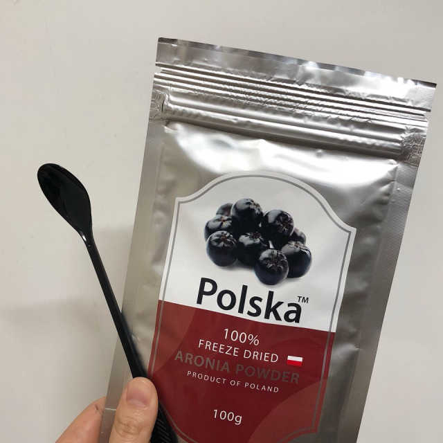 유럽의 보라빛 슈퍼푸드 아로니아분말 100g 리뷰 사진