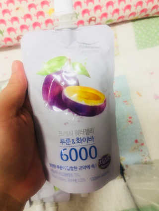 풀무원 프레시 워터젤리 — 5점을 준 리뷰어가 2018년 8월 올린 사용 사진