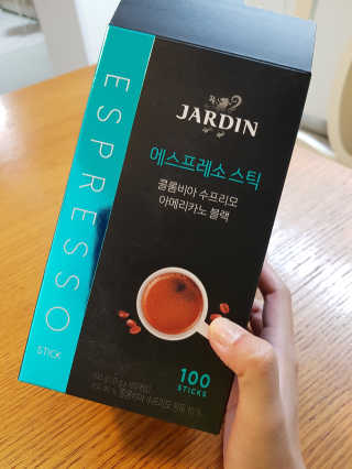 (주)쟈뎅 쟈뎅 에스프레소 스틱 아메리카노 블랙 — 5점을 준 리뷰어가 2018년 10월 올린 사용 사진