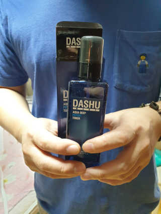 다슈코리아 다슈 맨즈 아쿠아 딥 포텐 토너 153ml — 5점을 준 리뷰어가 2019년 7월 올린 사용 사진
