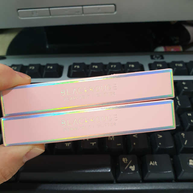 [블랙루즈] 펄블리 아이 글리터 2종 리뷰 사진
