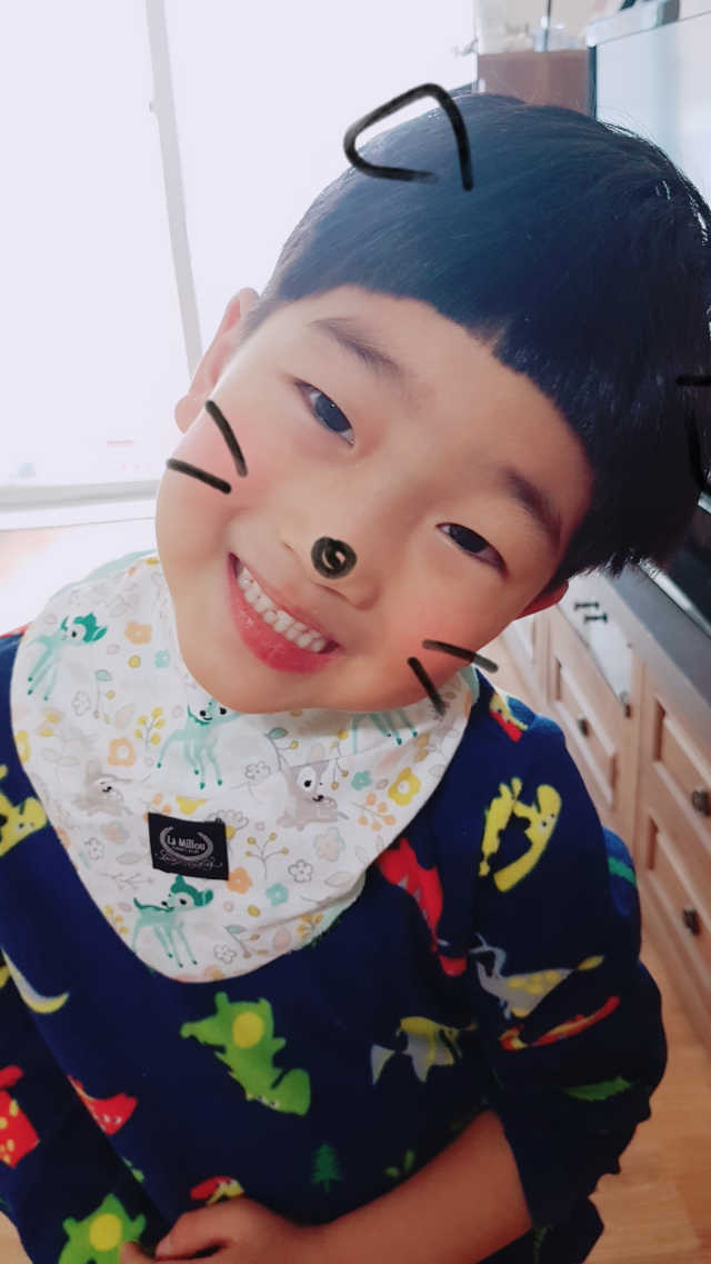 라밀로우 넥스카프 패셔너블 베이비 변신 리뷰 사진