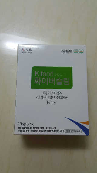 두루원 똥기사의 Kfood 화이버슬림 — 4.67점을 준 리뷰어가 2018년 7월 올린 사용 사진