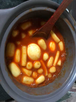 미쓰리떡볶이 just 10 min 패키지 — 5점을 준 리뷰어가 2018년 5월 올린 사용 사진