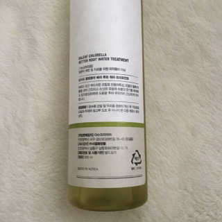 달리프 클로렐라 베러 루트 워터트리트먼트 200ml — 5점을 준 리뷰어가 2019년 1월 올린 사용 사진