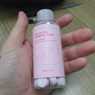 아르크앤씨엘 고체치약 1+1 — 5점을 준 리뷰어가 2019년 10월 올린 사용 사진