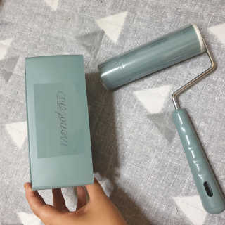 물로 씻어 쓰는 반영구 롤크리너 핸디 모노톤 에디션 — 5점을 준 리뷰어가 2019년 8월 올린 사용 사진