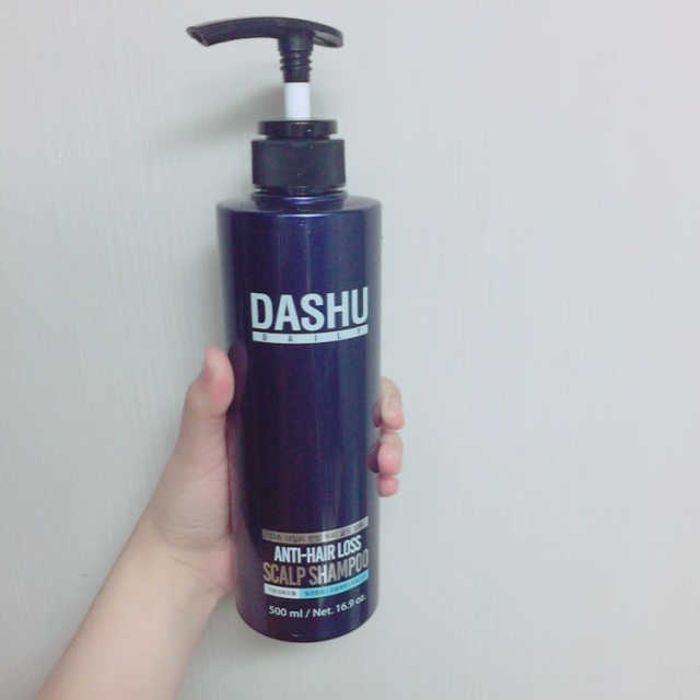 다슈 데일리 한방 두피 골드 샴푸 500ml 리뷰 사진