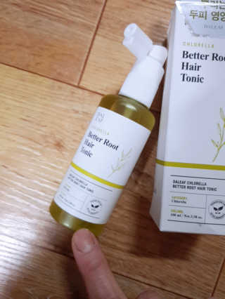 달리프 클로렐라 베러 루트 헤어토닉 100ml — 4점을 준 리뷰어가 2020년 2월 올린 사용 사진
