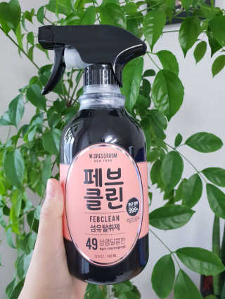 더블유드레스룸 페브클린 500ml — 4점을 준 리뷰어가 2018년 11월 올린 사용 사진