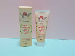 보타미안  엔젤모링가 아쿠아베리어 팩 — 4.33점을 준 리뷰어가 2018년 5월 올린 사용 사진