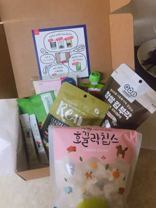 [맘마레시피] 육아맘을 위한 간식정기배송 — 5점을 준 리뷰어가 2019년 11월 올린 사용 사진
