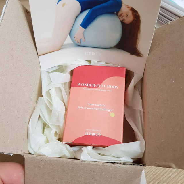 러브바드 원더풀바디 스틱 리뷰 사진