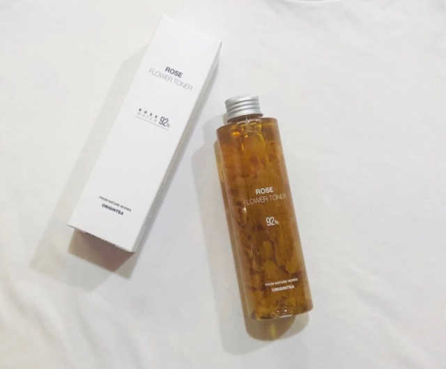 오리진티 리얼플라워 로즈 꽃잎토너 200ml 리뷰 사진