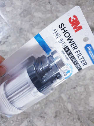 3M™ 프리미엄 샤워필터 — 5점을 준 리뷰어가 2019년 8월 올린 사용 사진