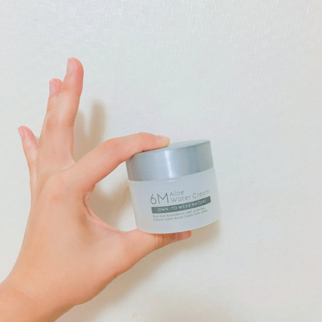6M알로에수분크림 리뷰 사진