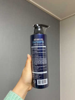 다슈코리아 다슈 데일리 단백질 한방 두피 골드 샴푸 500ml — 5점을 준 리뷰어가 2020년 1월 올린 사용 사진