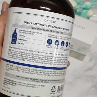 달리프 베러 퍼퓸 샴푸 1000ml 레이니데이 or 일랑로즈 — 4점을 준 리뷰어가 2020년 2월 올린 사용 사진