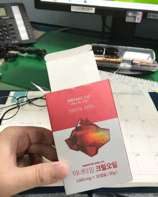 이너블릭 이너타임 크릴오일 — 5점을 준 리뷰어가 2019년 12월 올린 사용 사진