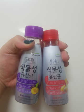 풀무원 식물성유산균 레드앤오메가 + 푸룬앤바이오 — 4점을 준 리뷰어가 2018년 11월 올린 사용 사진