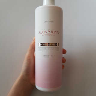 아쿠아큐링 아쿠아S링 퓨어리프레싱 헤어케어 500ml — 4.33점을 준 리뷰어가 2018년 7월 올린 사용 사진