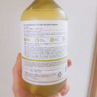 달리프 클로렐라 베러 루트 릴렉싱 샴푸 500ml — 5점을 준 리뷰어가 2019년 1월 올린 사용 사진