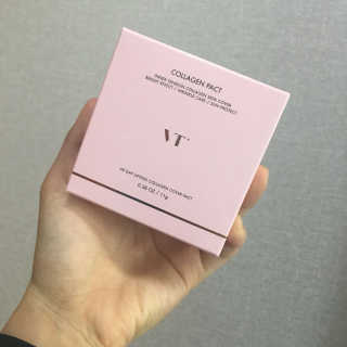 브이티 코스메틱 VT 리얼 콜라겐 팩트 — 4.33점을 준 리뷰어가 2017년 4월 올린 사용 사진