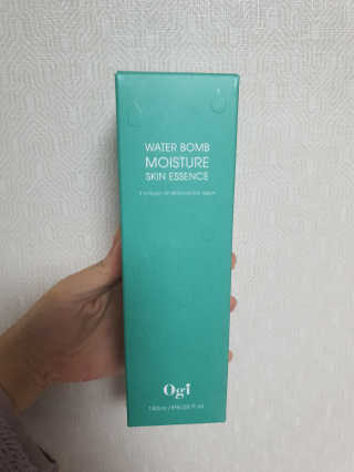 오지아이 워터 밤 모이스처 스킨 에센스 180ml — 4점을 준 리뷰어가 2020년 1월 올린 사용 사진