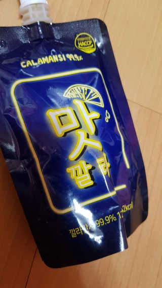 [바로푸드] 레알깔라만시1팩 + 맛깔라5팩 + 보틀1병 — 4점을 준 리뷰어가 2019년 8월 올린 사용 사진