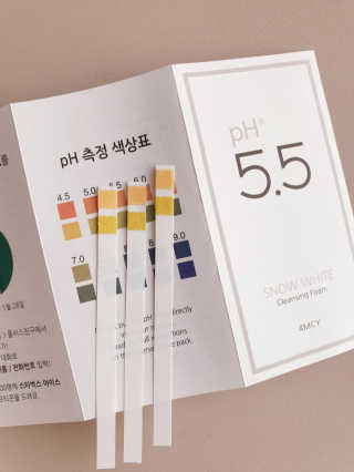 포므시 스노우화이트클렌징폼pH5.5 — 5점을 준 리뷰어가 2019년 5월 올린 사용 사진