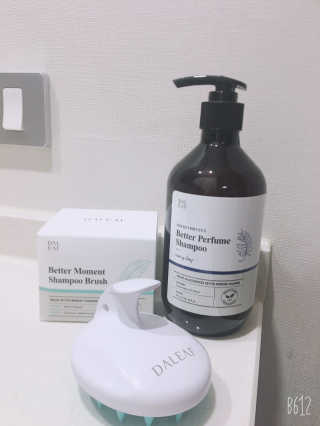 달리프 베러 퍼퓸 샴푸 1000ml 레이니데이 or 일랑로즈 — 4.5점을 준 리뷰어가 2020년 1월 올린 사용 사진