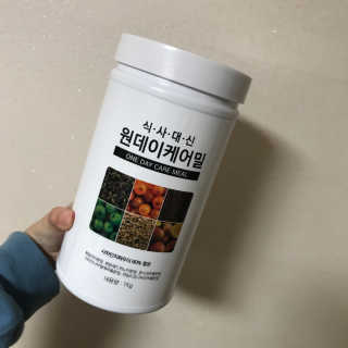 (주)이스터비엔에프 식사대용선식 원데이케어밀 1KG 대용량 — 5점을 준 리뷰어가 2019년 1월 올린 사용 사진