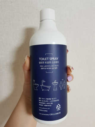 셀로몬 토일렛 스프레이 500ml — 5점을 준 리뷰어가 2018년 5월 올린 사용 사진