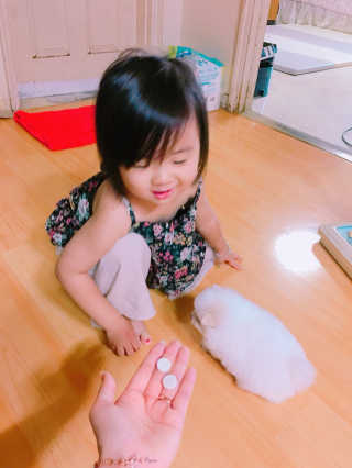 네츄럴굿띵스 퓨어 키즈 칼슘 앤 징크D 30일분 — 5점을 준 리뷰어가 2018년 7월 올린 사용 사진