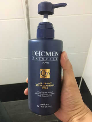 DHC MEN 올인원 딥 클렌징 워시 — 4점을 준 리뷰어가 2017년 3월 올린 사용 사진